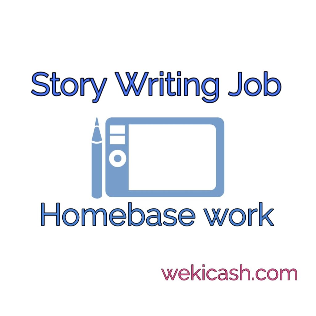 Story Writing Homebase work.